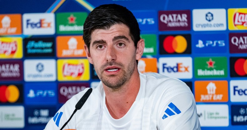 Thibaut Courtois of Real Madrid