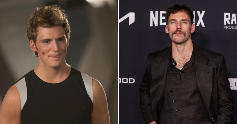 Sam Claflin played Finnick Odair in The Hunger Games