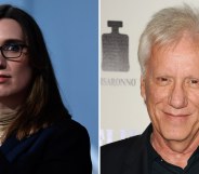 Sarah McBride and James Woods