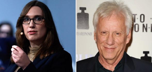 Sarah McBride and James Woods