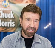 Actor Chuck Norris headshot