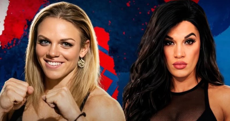 Fighters Summer Brady and Gita Figueroa looking into camera