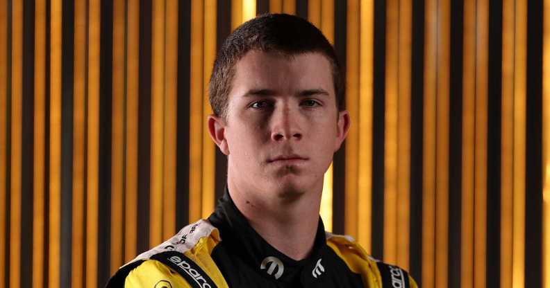 Daniel Dye poses for a photo during NASCAR Produat Charlotte Convention Center on January 20, 2026 in Charlotte, North Carolina.