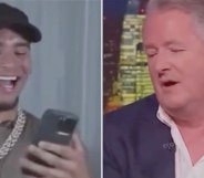 Piers Morgan clashed with HSTikkyTokky