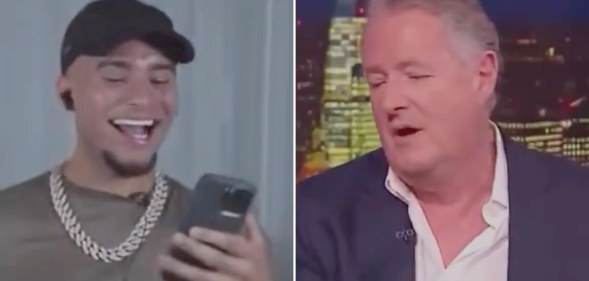 Piers Morgan clashed with HSTikkyTokky