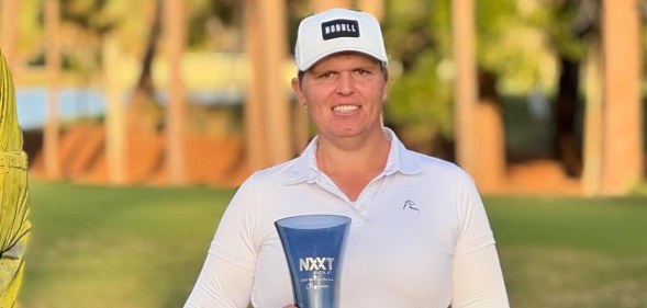 Golfer Hailey Davidson