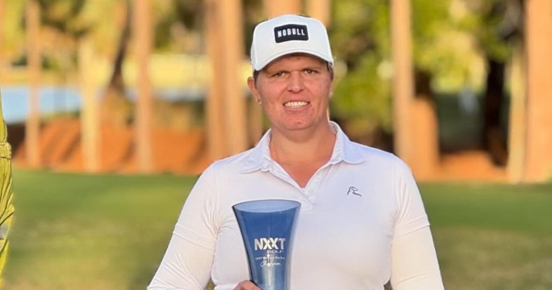 Golfer Hailey Davidson