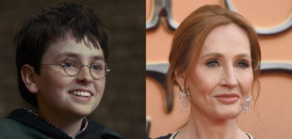 still of harry potter and jk rowling