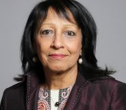 Baroness Kishwer Falkner's official House of Lords portrait.