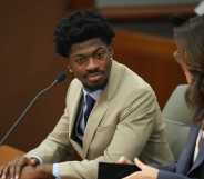 Grammy-winning musician Lil Nas X, whose legal name is Montero Hill, appears in court for a preliminary hearing on four felony charges at Los Angeles Superior Court.