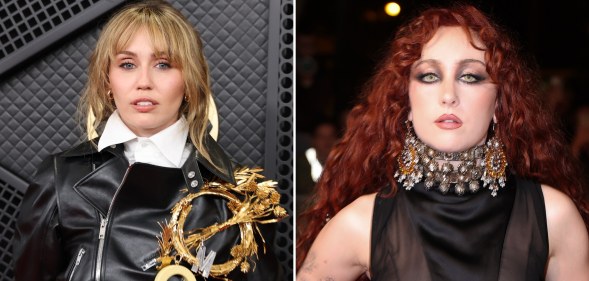 Miley Cyrus and Chappell Roan