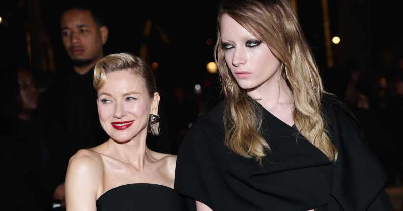 Naomi Watts and Kai Schreiber made another appearance together, this time at Paris Fashion Week.