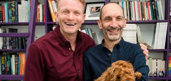 L-R: Matt Cain and Harry Glasstone, founders of Pansy