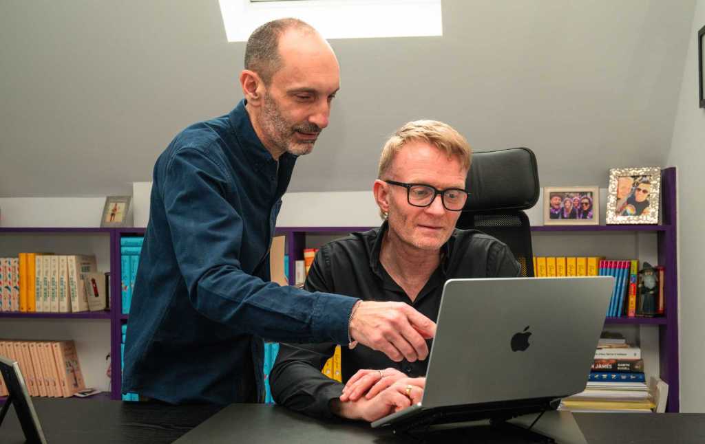 Pansy founders Harry Glasstone and Matt Cain.