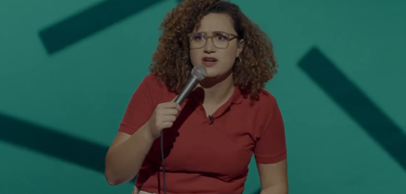 Rose Matafeo speaking about being straight in Horndog