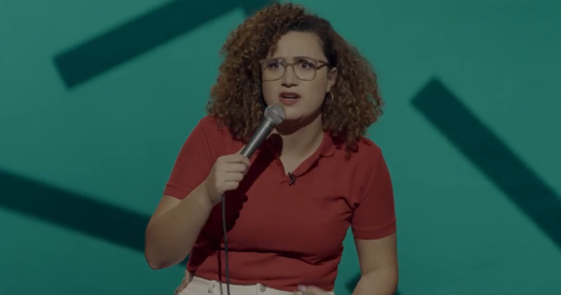 Rose Matafeo speaking about being straight in Horndog