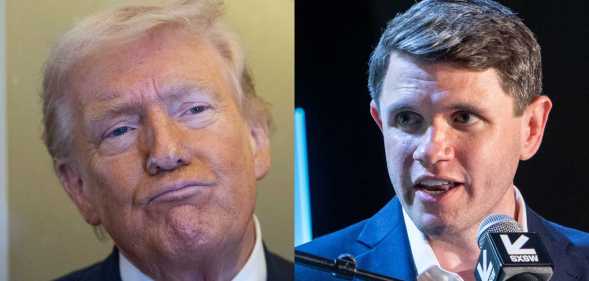 Donald Trump has branded James Talarico an 'insult to Jesus'.