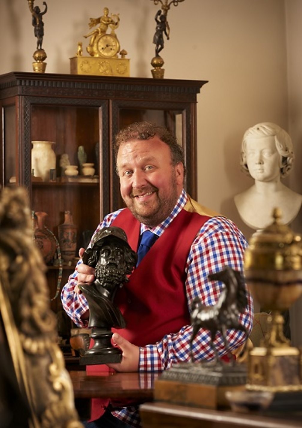 James Lewis star of the BBC's Bargain Hunt
