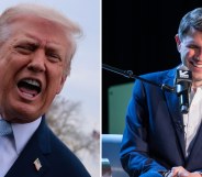 Donald Trump has taken aim at James Talarico... again