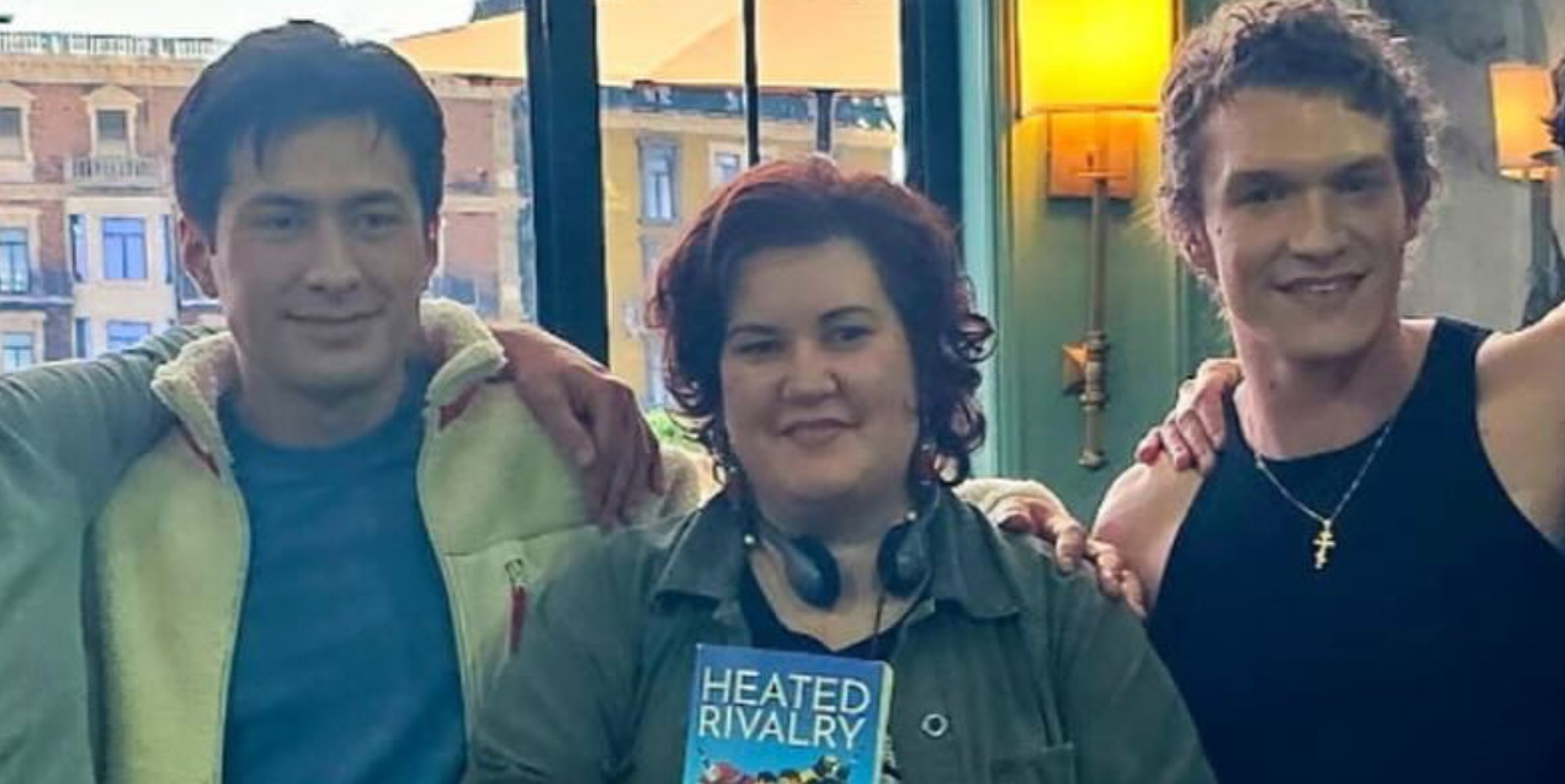 Heated Rivalry's Rachel Reid on Shane and Ilya and their group chat