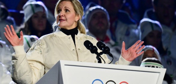 IOC President Kirsty Coventry