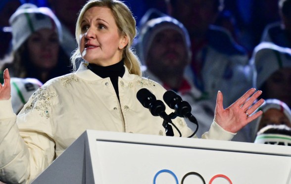 IOC President Kirsty Coventry