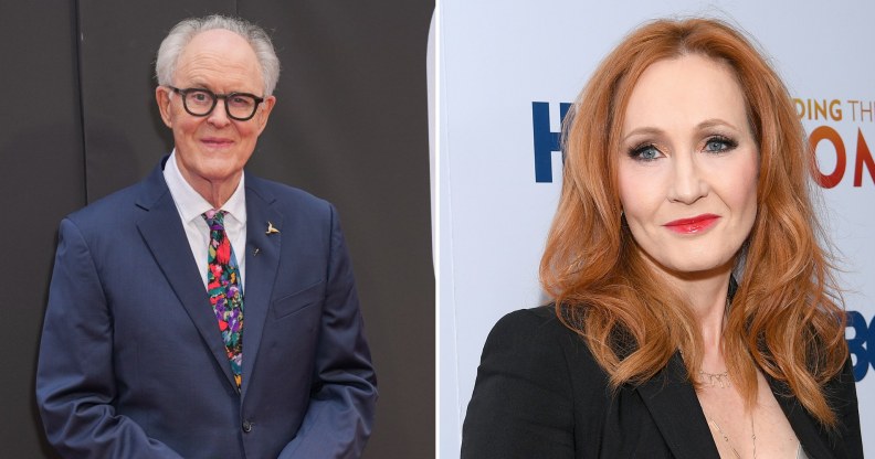 John Lithgow and JK Rowling