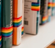 LGBTQ+ library books