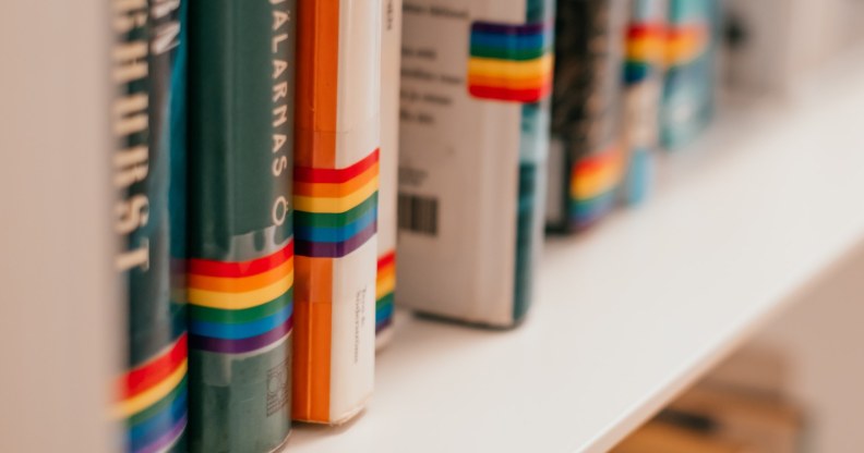 LGBTQ+ library books