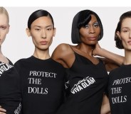 MAC 'protect the dolls' models: Ivy Stewart, Green Kim, Dominique Jackson and Josephine DuPont.