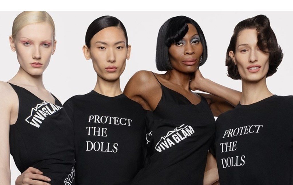 MAC 'protect the dolls' models: Ivy Stewart, Green Kim, Dominique Jackson and Josephine DuPont.