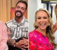 Davide Anica and Ella Morgan from MAFSUK with Mel Schilling