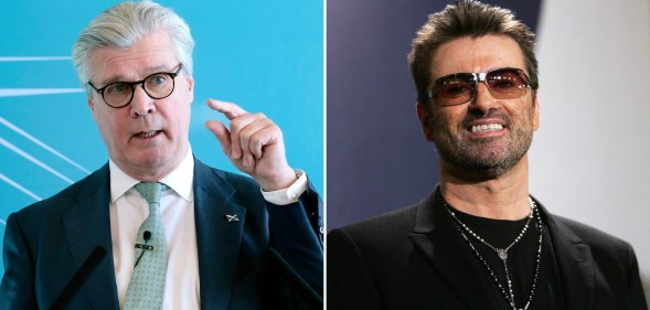 Michael Offord and George Michael