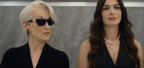 Meryl Streep and Anne Hathaway