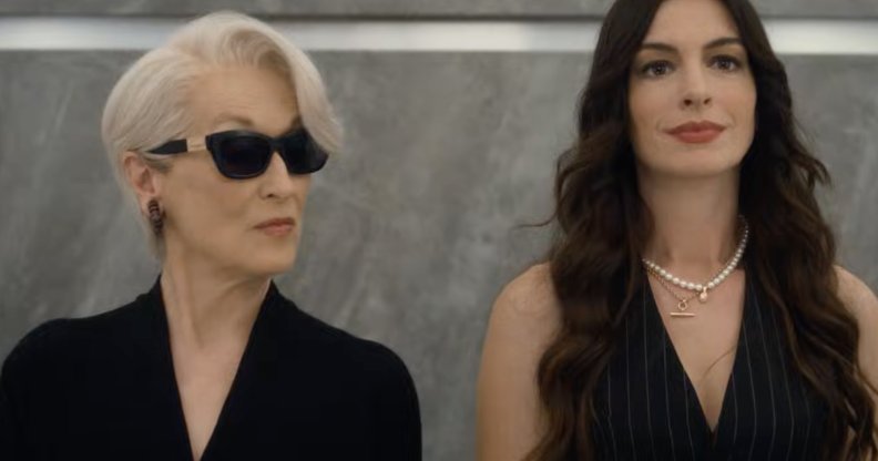 Meryl Streep and Anne Hathaway