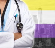 A nonbinary doctor is suing a hospital group in New York City
