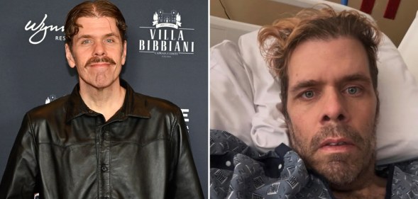 Perez Hilton ended up in hospital with sepsis