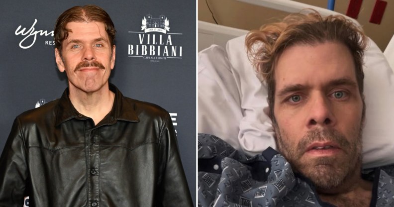 Perez Hilton ended up in hospital with sepsis