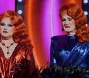 RuPaul's Drag Race Jane Don't with makeover partner Terry