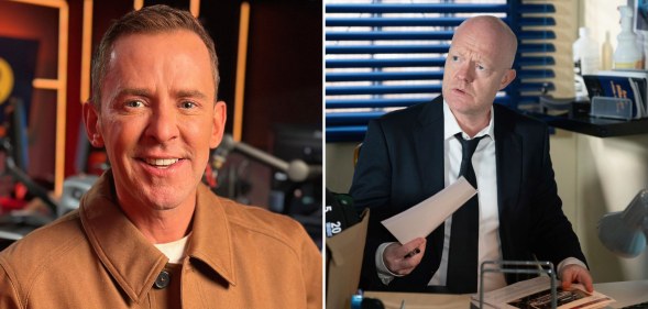 Scott Mills had a cameo in EastEnders' flash-forward episode