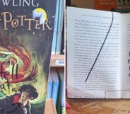 Vandalised Harry Potter book
