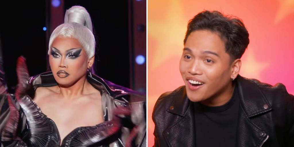 Aura Mayari in and out of drag