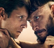 Half Man was created and written by Richard Gadd (R), who plays its lead, Ruben, opposite Jamie Bell (L), who plays Niall