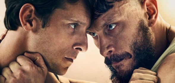 Half Man was created and written by Richard Gadd (R), who plays its lead, Ruben, opposite Jamie Bell (L), who plays Niall