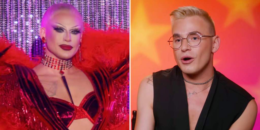 Joey Jay in and out of drag