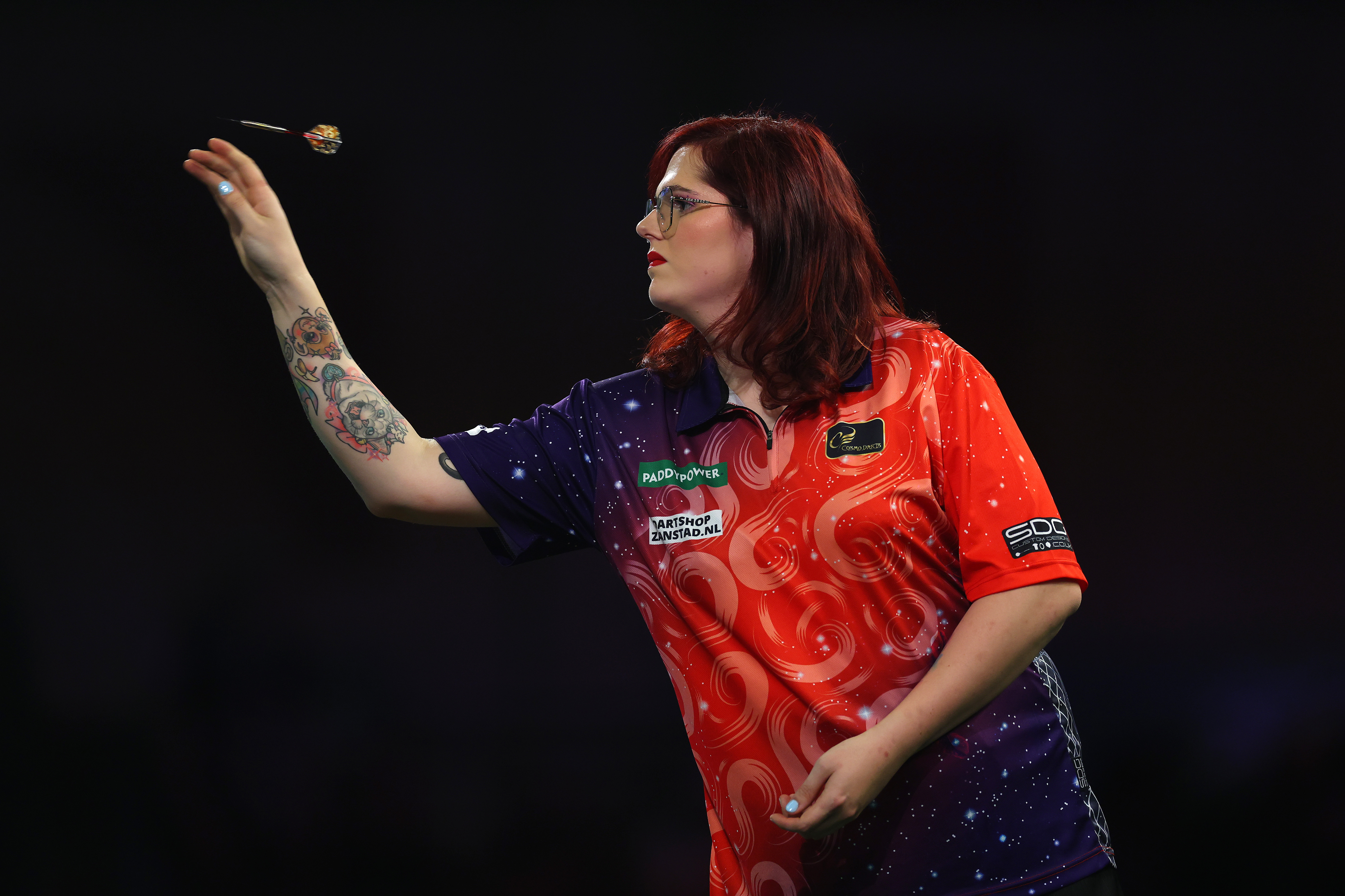 Darts player Noa-Lynn van Leuven forced to retire by trans ban: ‘I have worked so damn hard’