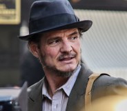 Pedro Pascal filming for De Noche