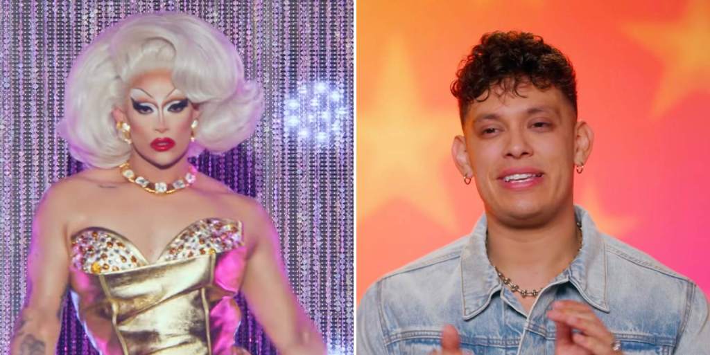 Salina EsTitties in and out of drag 