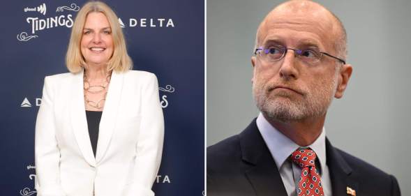 Sarah Kate Ellis and Brendan Carr