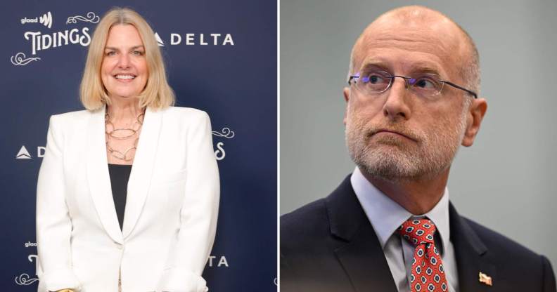 Sarah Kate Ellis and Brendan Carr